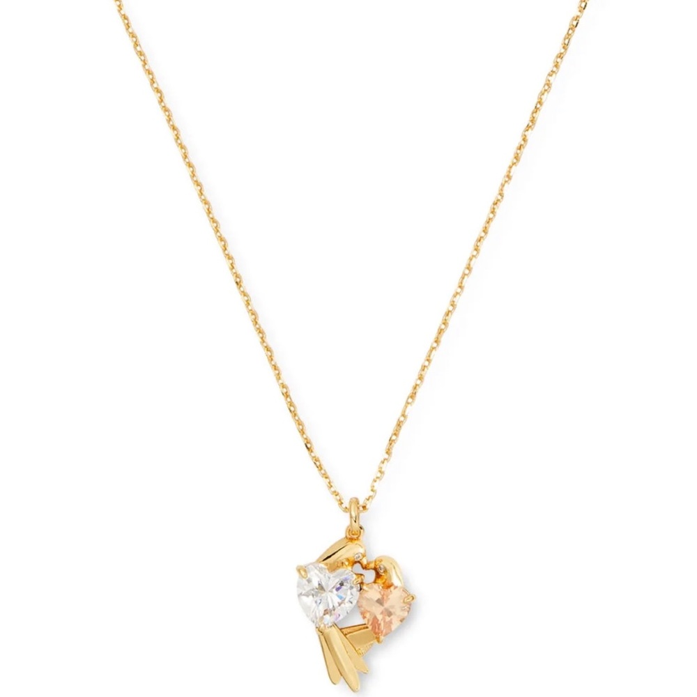 $78 Kate Spade Spring Scene Love Birds Pendant Necklace